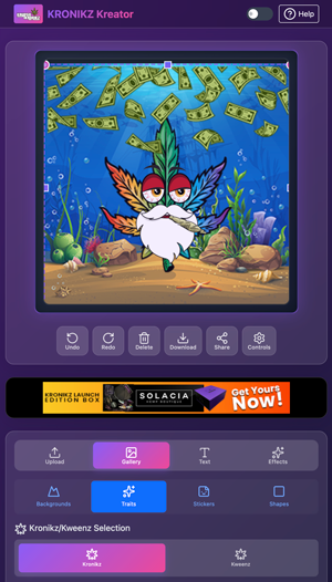 Kronikz meme generator preview